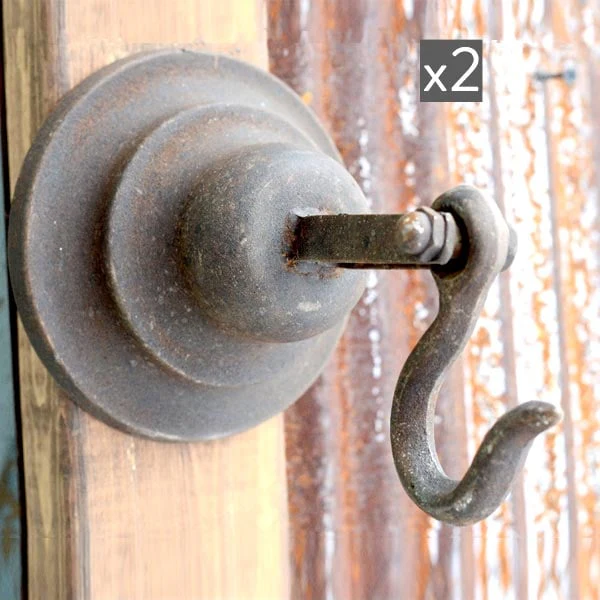 Rustic Wall Hook  Set of 2