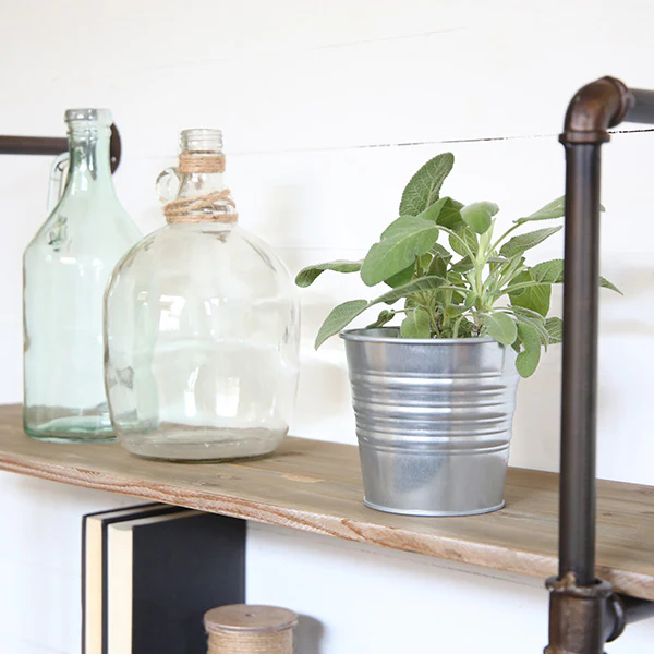 HUGE 4 Tier Open Pipe Shelving Unit