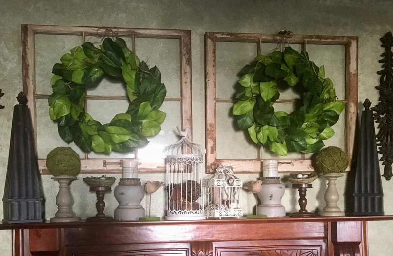 Rustic Magnolia Wreaths