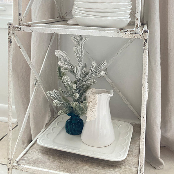 Custom Stackable Cross-Frame Shelves