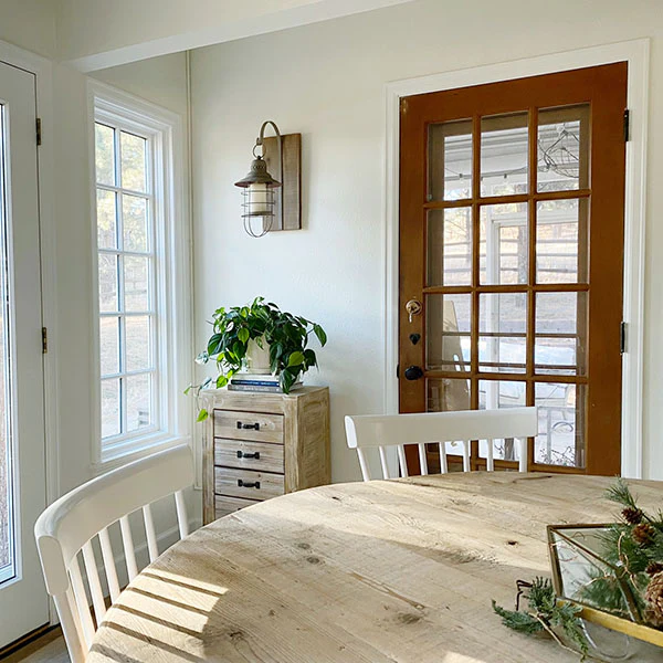 Distressed Wooden Farmhouse Chest of Drawers