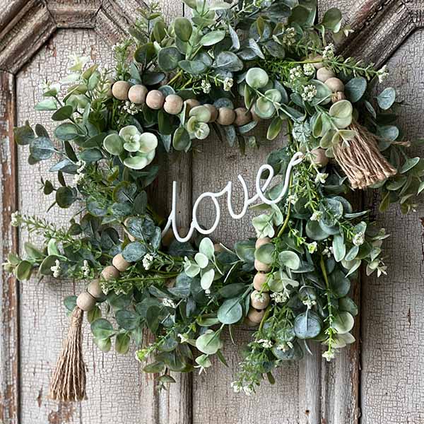 Beaded Love Garland