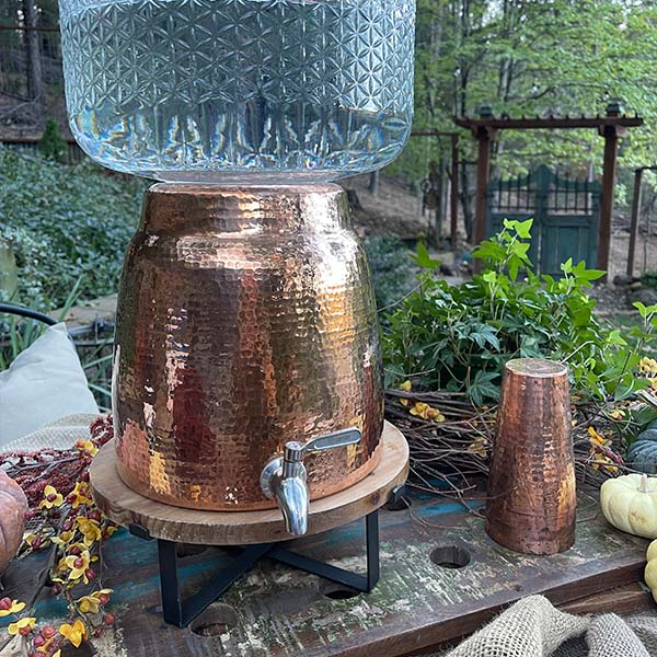 Round Modern Farmhouse Risers, Set of 3