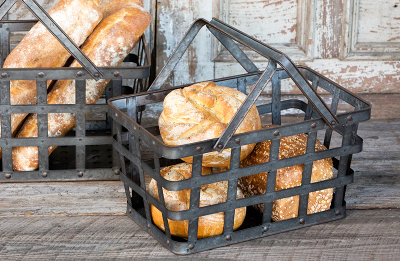 Farmers Market Baskets Set of 2