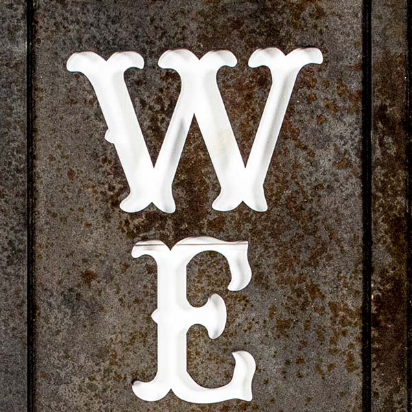 56 Inch Metal Welcome Sign