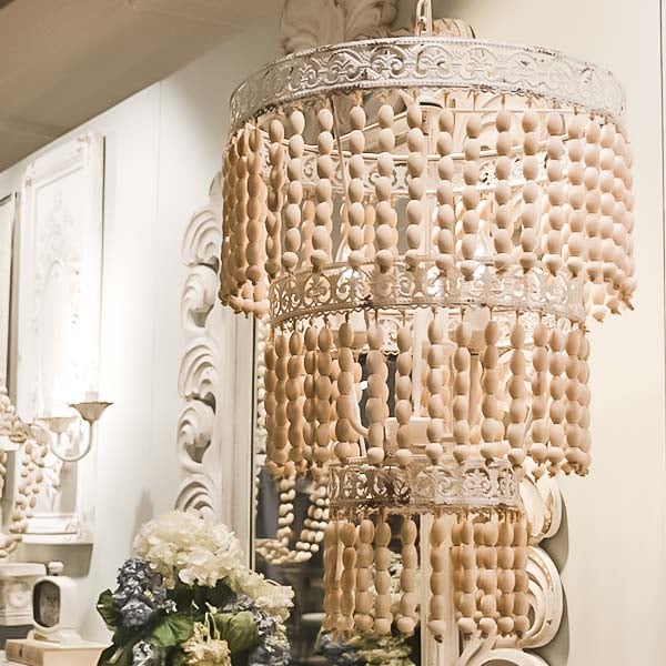 Beaded Garland Chandelier