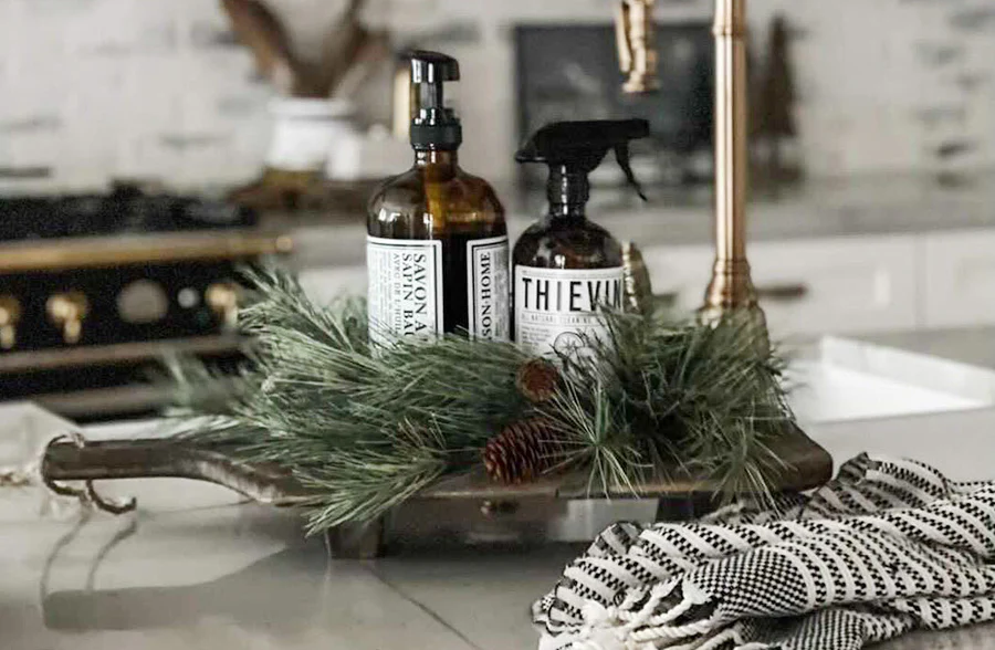 Large Footed Cutting Board Risers, Set of 2