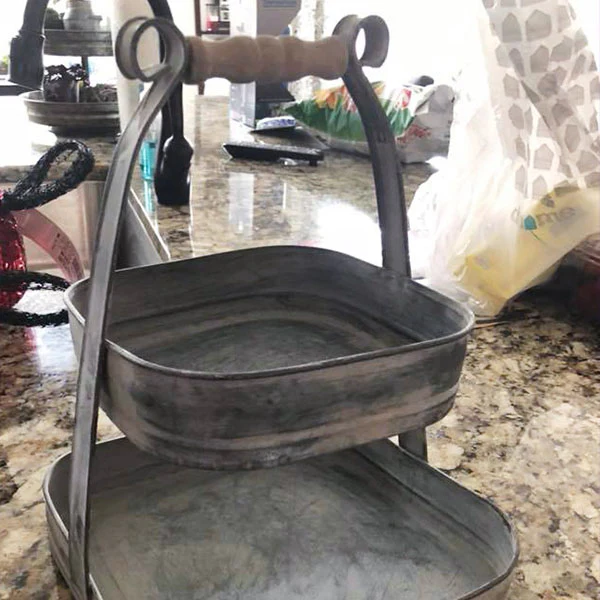 Square Two-Tiered Server