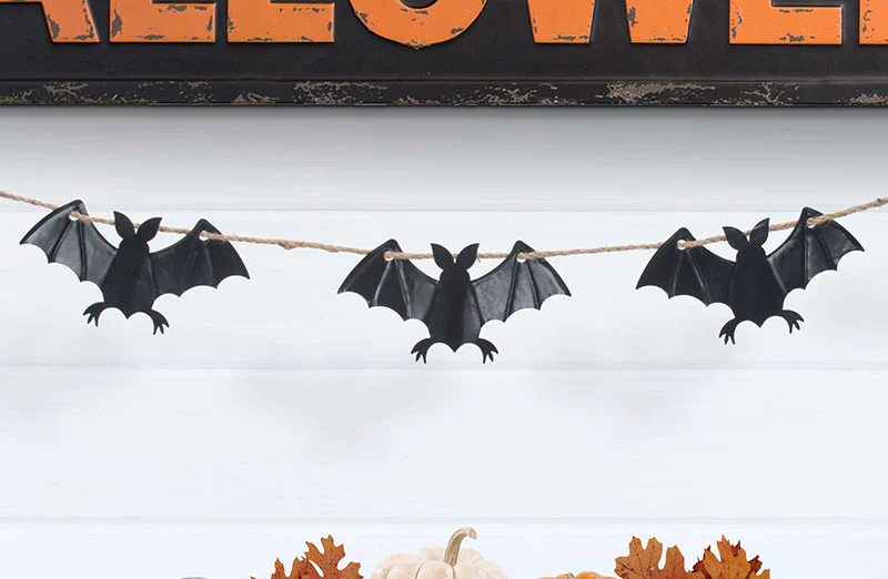Metal Bat Garland