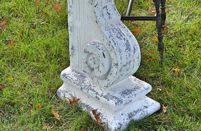 Distressed Corbel Side Table