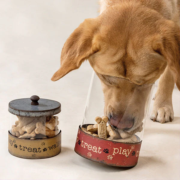 Pawsitive Pet Treat Canisters, Set of 2