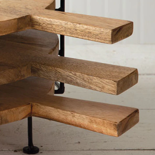 Wooden Cutting Boards with Storage Stand