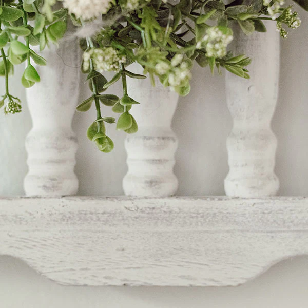 Hanging Farmhouse Chair Shelf