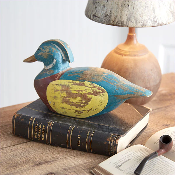 Handcrafted Wooden Duck