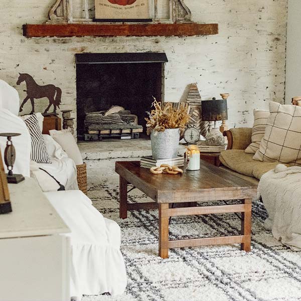 Reclaimed Wood Folding Coffee Table