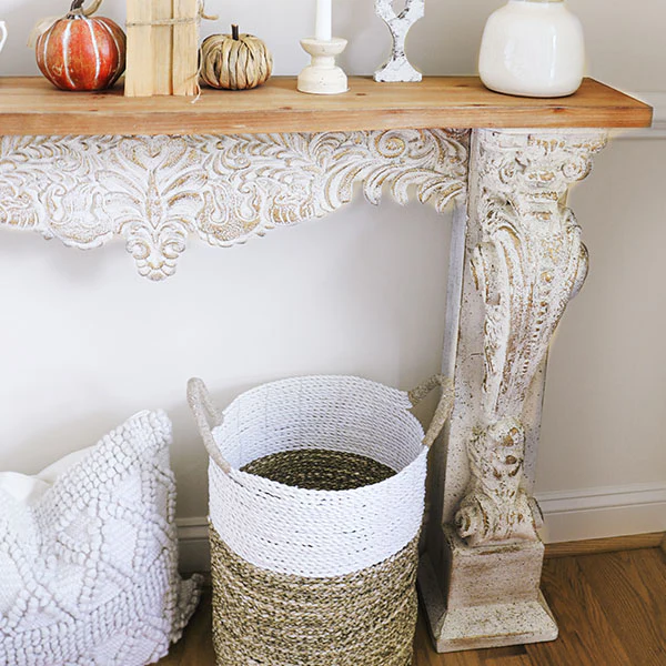 19th Century Louis XVI Inspired Fireplace Mantel | DES Exclusive