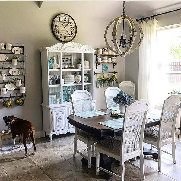 Wooden Globe Chandelier