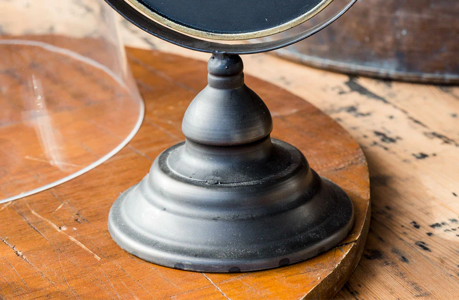 Round Blackboard Sign on Stand