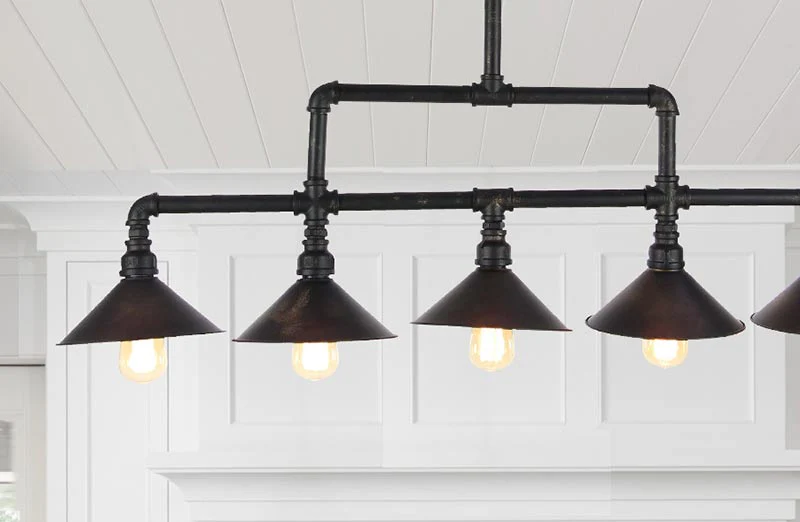 Five Light Metal Hanging Pendant