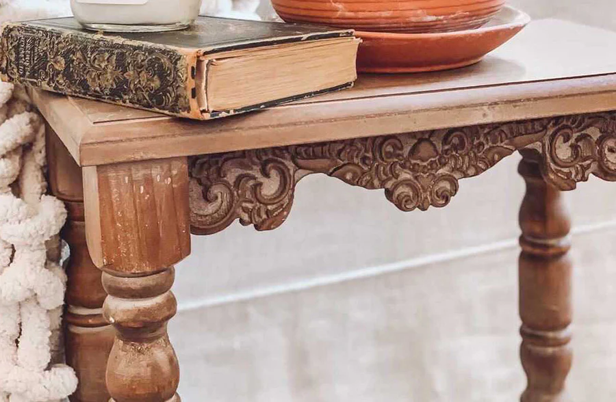 Turned Leg Victorian Nesting Tables, Set of 2