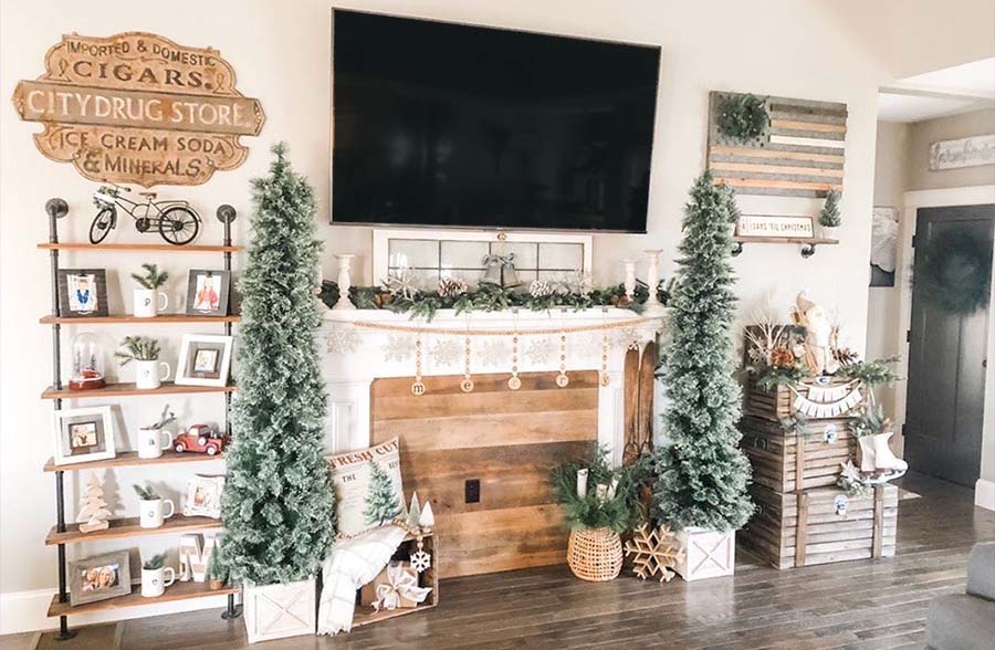 HUGE Wood Storage Trunks, Set of 3