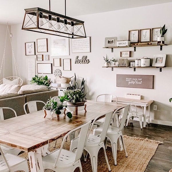 Enamel Basin Planters, Set of 2