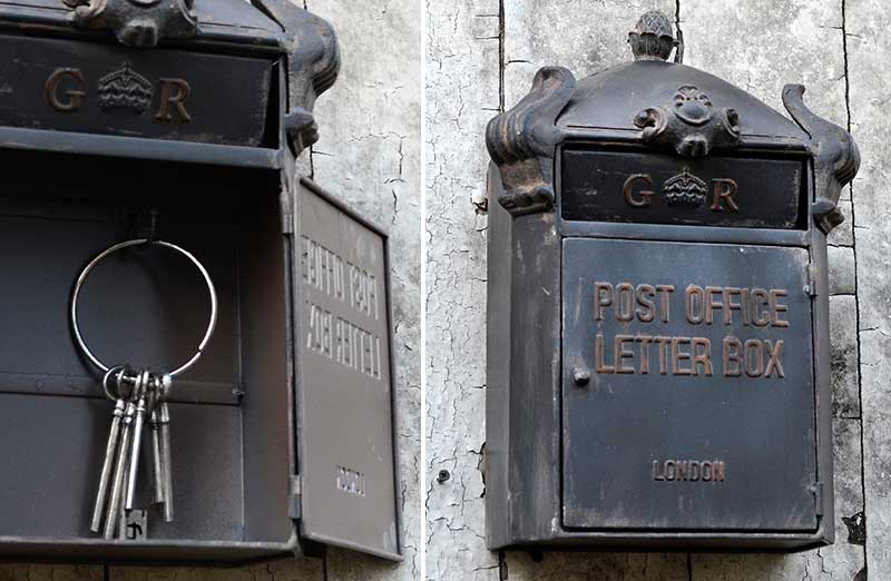 Antique Inspired Post Office Box