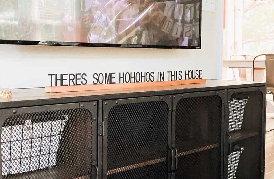 Statement Shelf Letter Ledge