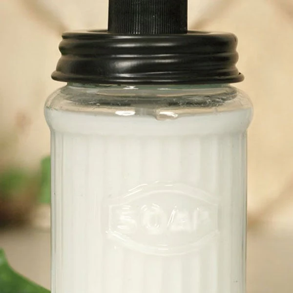 Fruit Jar Soap Pumps, Set Of 2