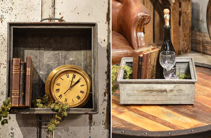 Antique Toolbox Drawer Organizer