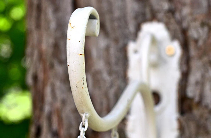 Double Sided Chalkboard Sign With Metal Bracket