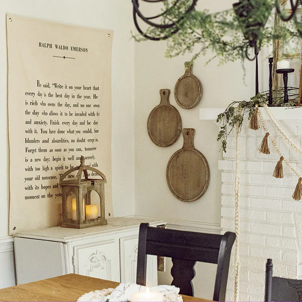 51 Inch Ralph Waldo Emerson Hanging Wall Canvas