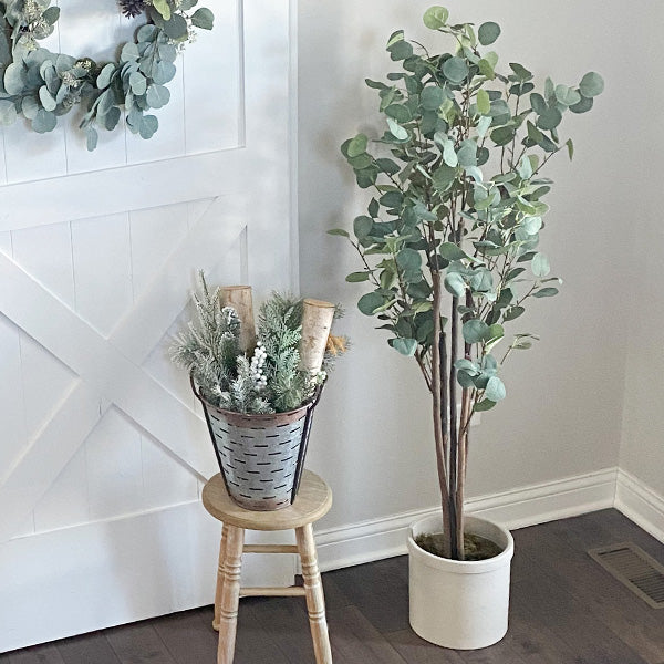 Tall Lifelike Potted Tree