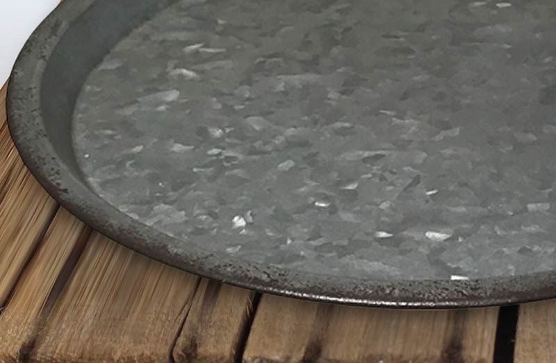 Antique Inspired Galvanized Tray