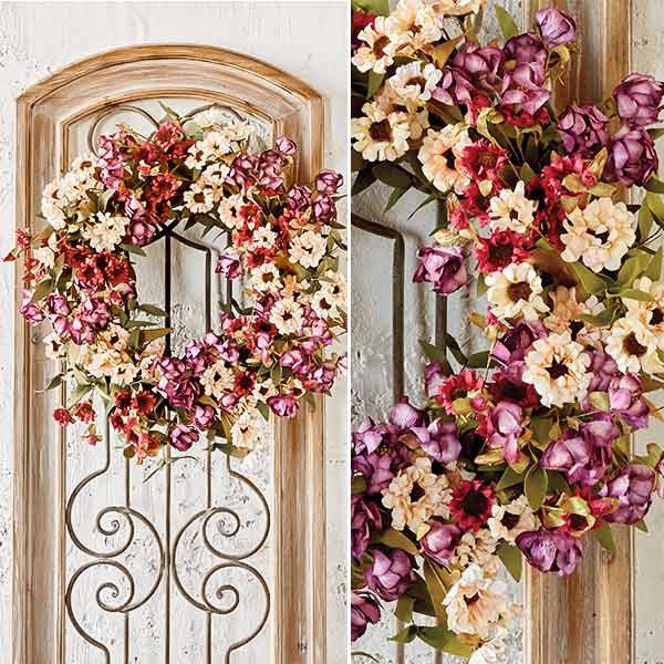 Wildflower Farm Wreath