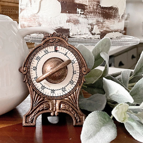 Antique Victorian Inspired Ornate Kitchen Timer