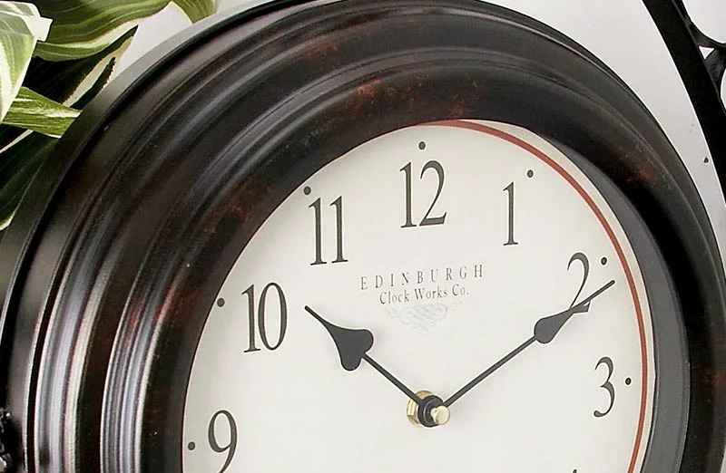 Hanging Train Station Clock