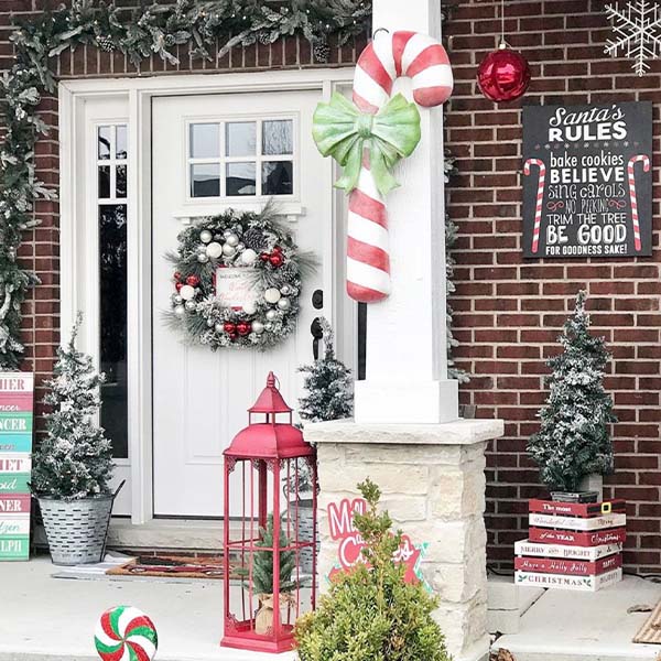 Holiday Yardstick Crates, Set of 2