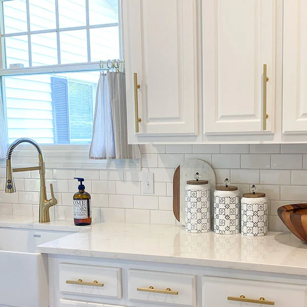 Delft Storage Canisters with Lids, Set of 3