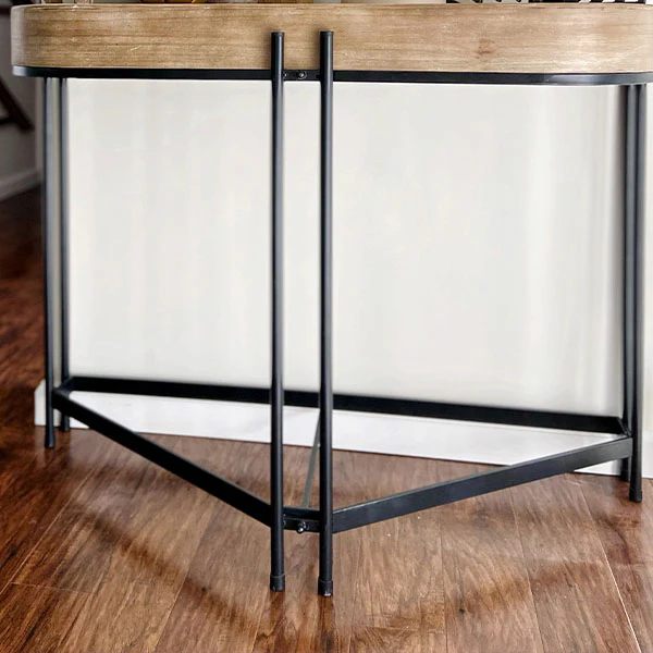 Rounded Edge Console Table