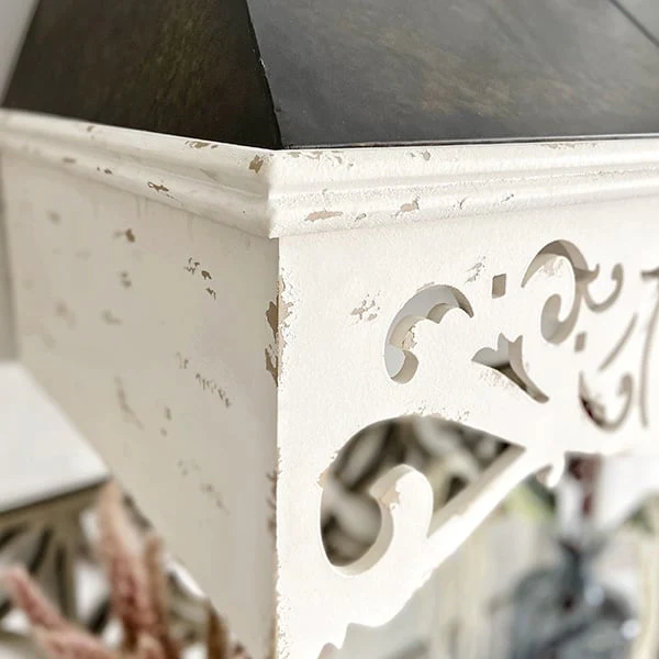 Architectural Wooden and Metal Canopy Hood