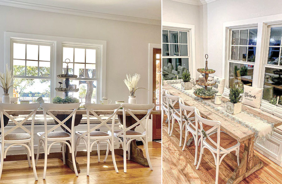 Scalloped Edge Three-Tier Tray