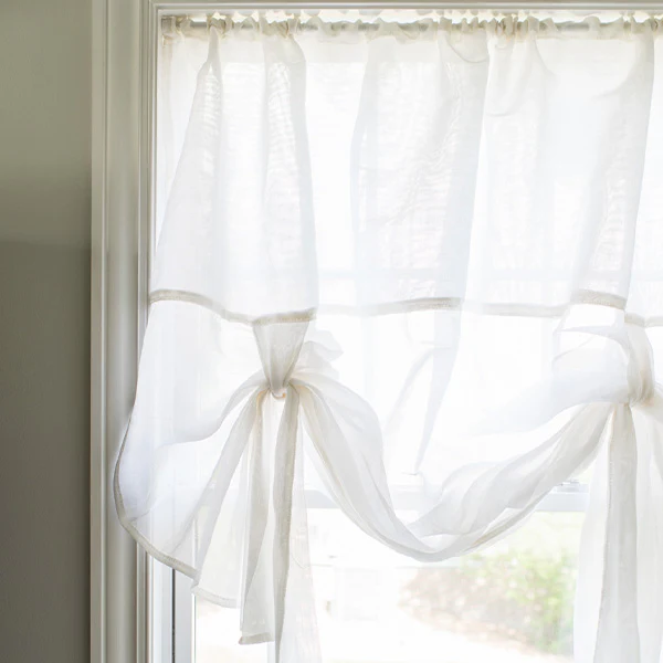 Tie-Up Window Shade Designed by Miss Mustard Seed