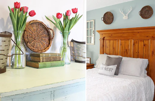 Round Willow Trays  Set of 3