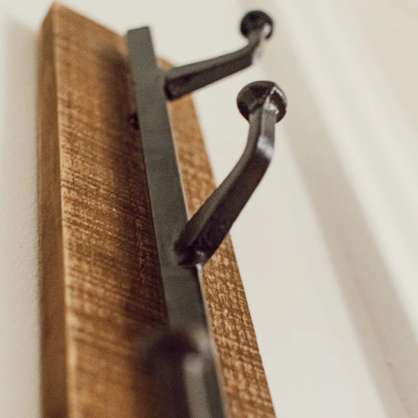 Rustic Industrial Vertical Wall Hook