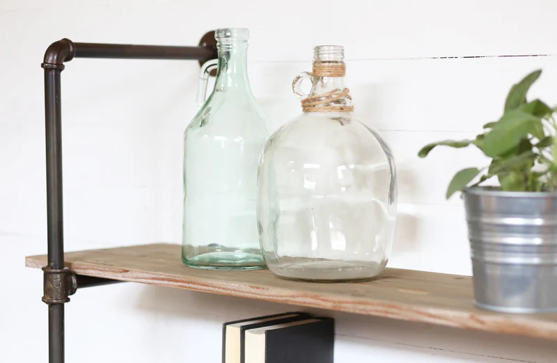 HUGE Open Pipe Shelving Unit