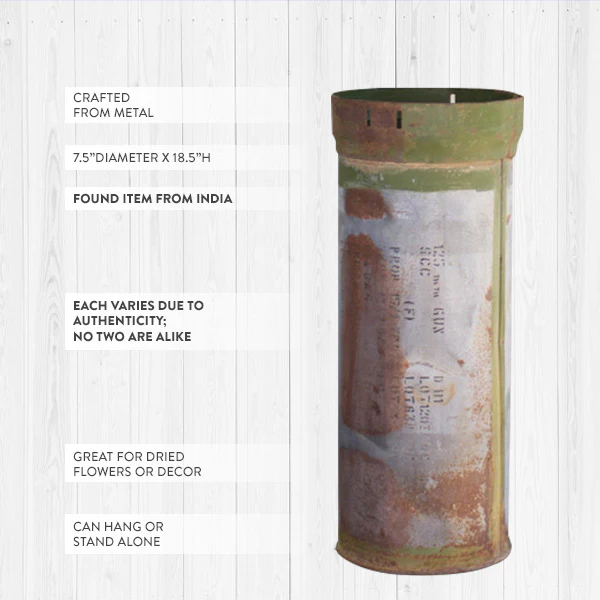 FOUND Reclaimed Military Canister