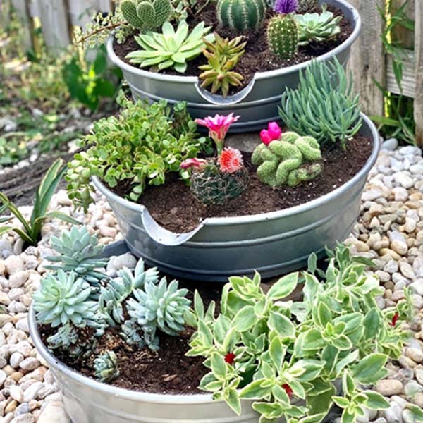 Antique-Inspired Water Pump Fountain