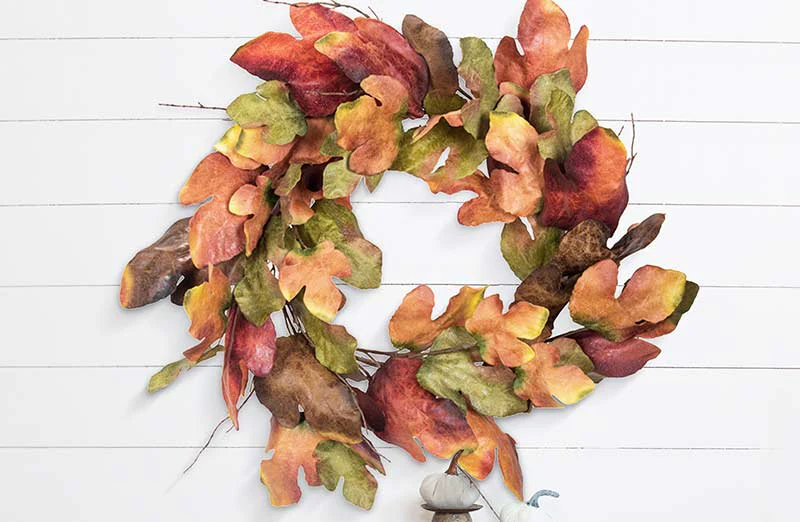 Maple Leaves Wreath