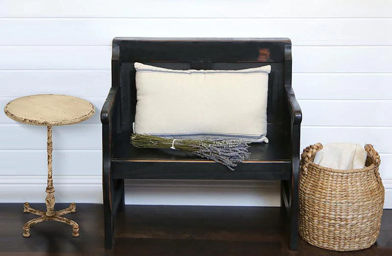 Antique Inspired Metal Side Table